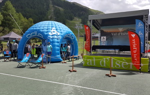 Stand ODLO et Podium.