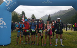 Cap Bugey avec Véro et Stéphane en renfort prêt à affronter "Les balcons de Val d'Isère"