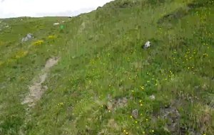 L'équipe logistique en reconnaissance au lac de l'Ouillette