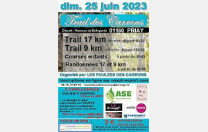 TRAIL DES CARRONS