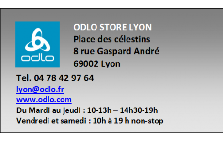 Livraison Vêtements Odlo