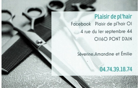 Plaisir de pl'hair